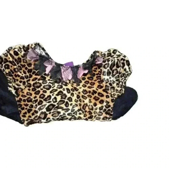 LEOPARD KITTY PRINCESS COSTUME XS 4 TCP CAT HALLOWEEN DRESS CHILDREN'S PLACE - Picture 7 of 8